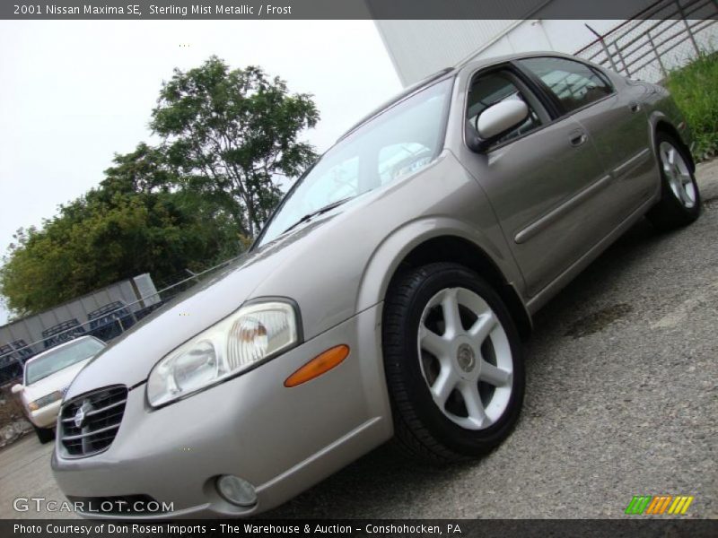 Sterling Mist Metallic / Frost 2001 Nissan Maxima SE