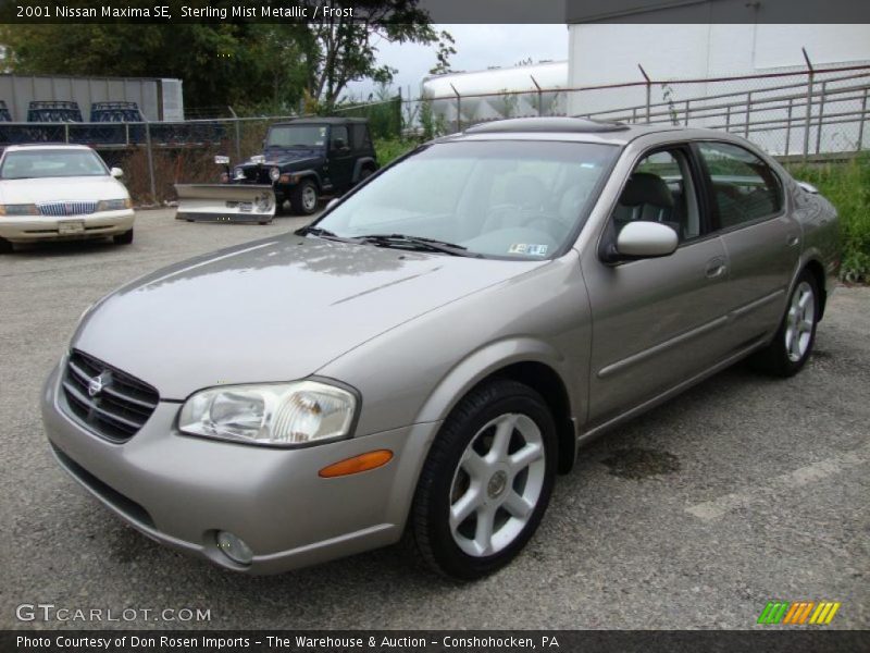 Sterling Mist Metallic / Frost 2001 Nissan Maxima SE