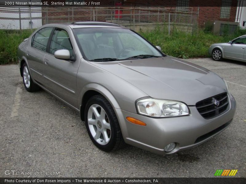 Sterling Mist Metallic / Frost 2001 Nissan Maxima SE