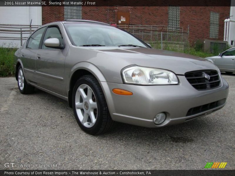 Sterling Mist Metallic / Frost 2001 Nissan Maxima SE