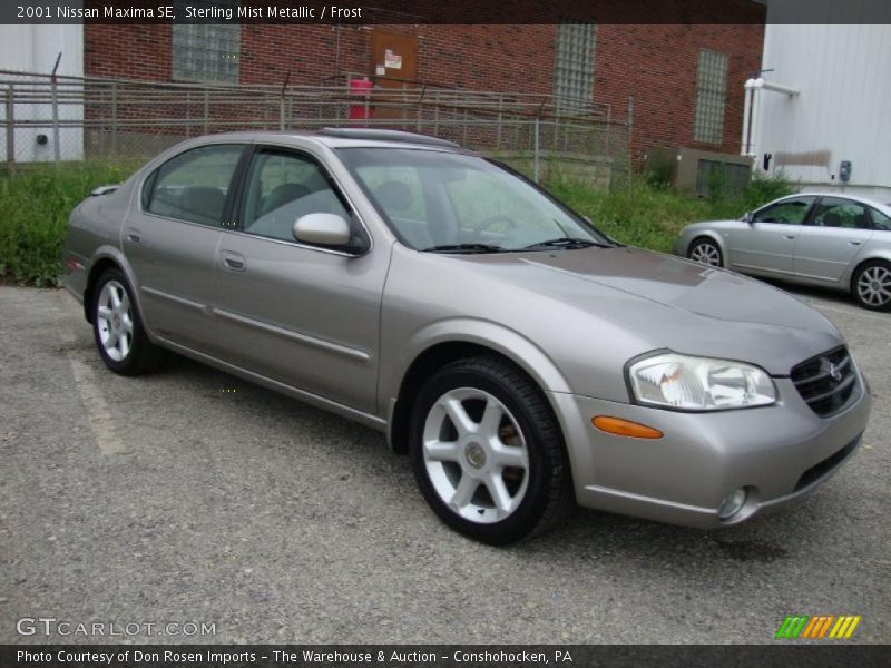 Sterling Mist Metallic / Frost 2001 Nissan Maxima SE