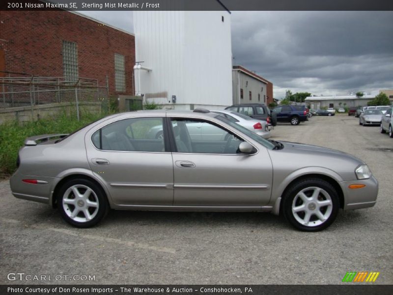 Sterling Mist Metallic / Frost 2001 Nissan Maxima SE