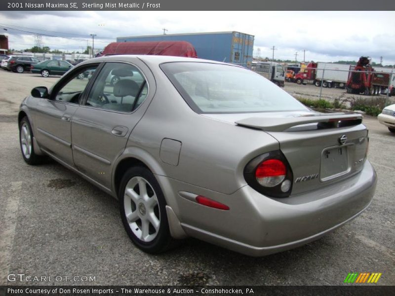 Sterling Mist Metallic / Frost 2001 Nissan Maxima SE