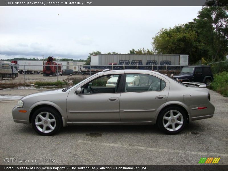 Sterling Mist Metallic / Frost 2001 Nissan Maxima SE