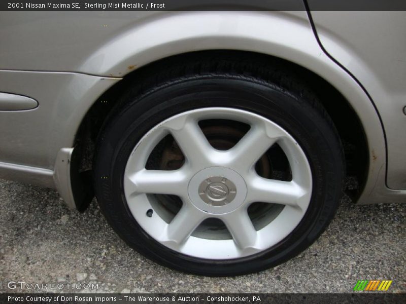 Sterling Mist Metallic / Frost 2001 Nissan Maxima SE