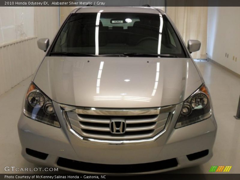 Alabaster Silver Metallic / Gray 2010 Honda Odyssey EX