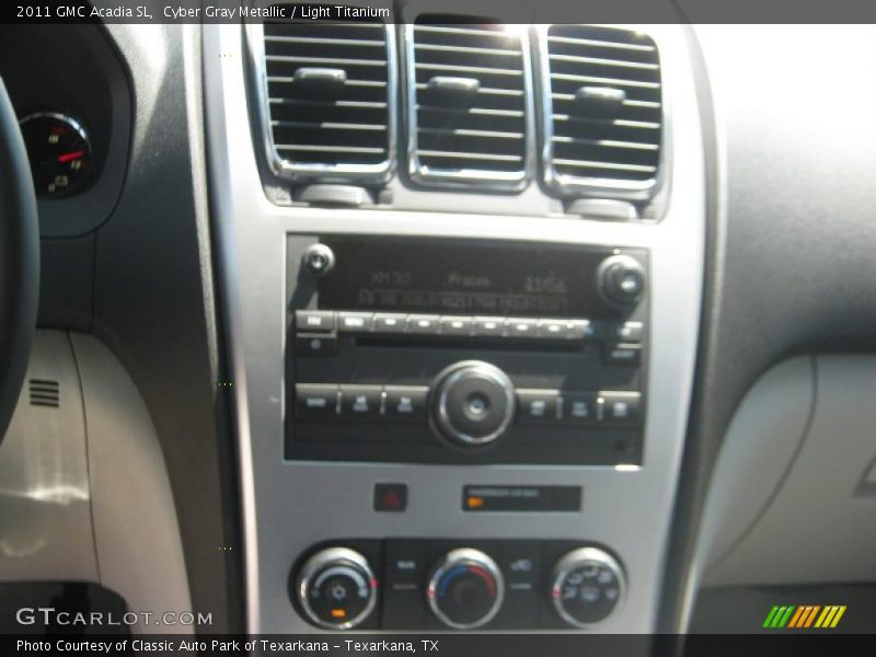 Cyber Gray Metallic / Light Titanium 2011 GMC Acadia SL