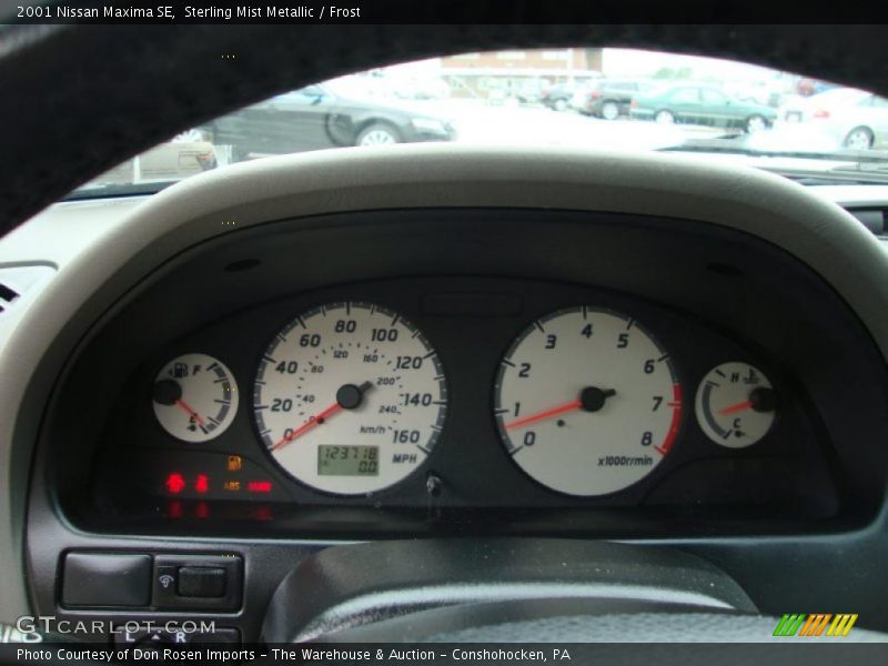 Sterling Mist Metallic / Frost 2001 Nissan Maxima SE