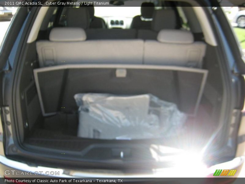 Cyber Gray Metallic / Light Titanium 2011 GMC Acadia SL