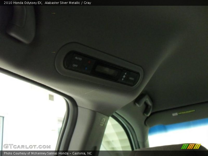 Alabaster Silver Metallic / Gray 2010 Honda Odyssey EX