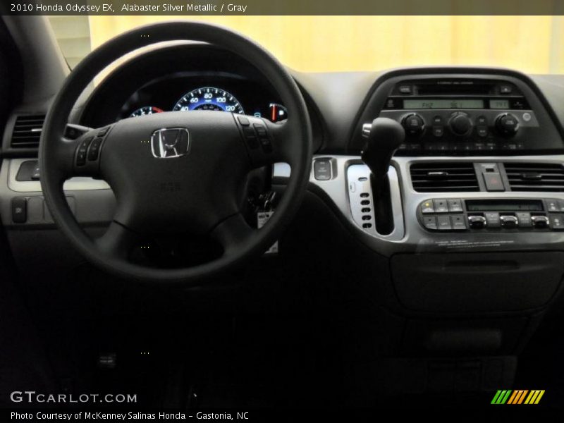 Alabaster Silver Metallic / Gray 2010 Honda Odyssey EX