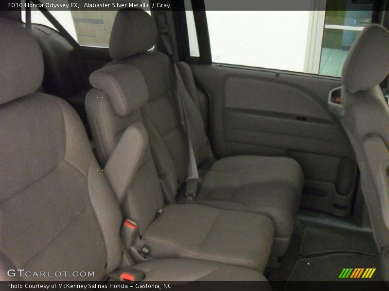 Alabaster Silver Metallic / Gray 2010 Honda Odyssey EX