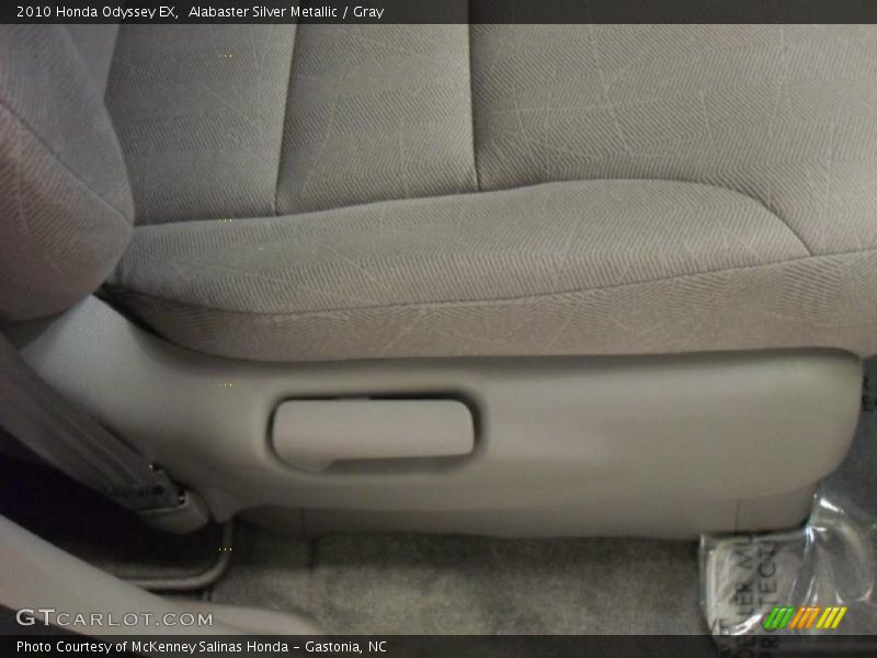 Alabaster Silver Metallic / Gray 2010 Honda Odyssey EX