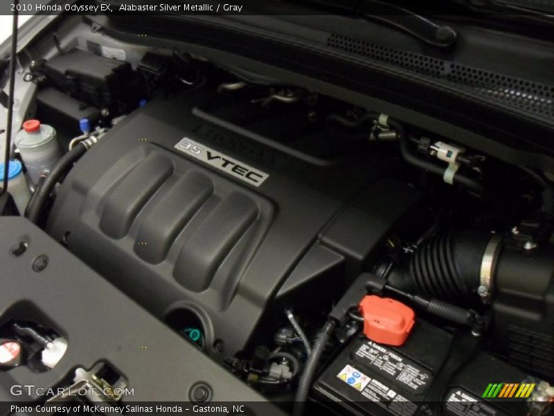 Alabaster Silver Metallic / Gray 2010 Honda Odyssey EX