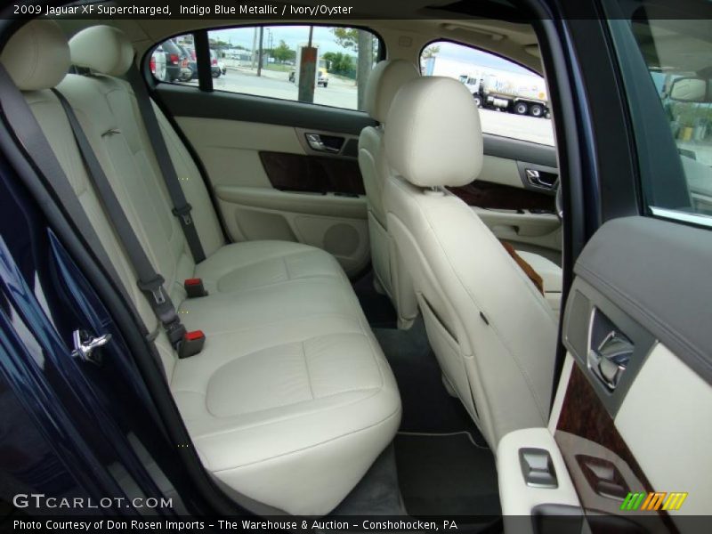 Indigo Blue Metallic / Ivory/Oyster 2009 Jaguar XF Supercharged