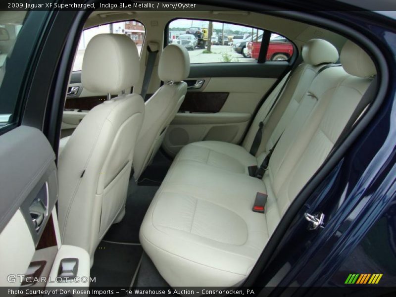 Indigo Blue Metallic / Ivory/Oyster 2009 Jaguar XF Supercharged