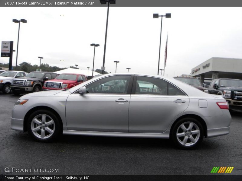 Titanium Metallic / Ash 2007 Toyota Camry SE V6