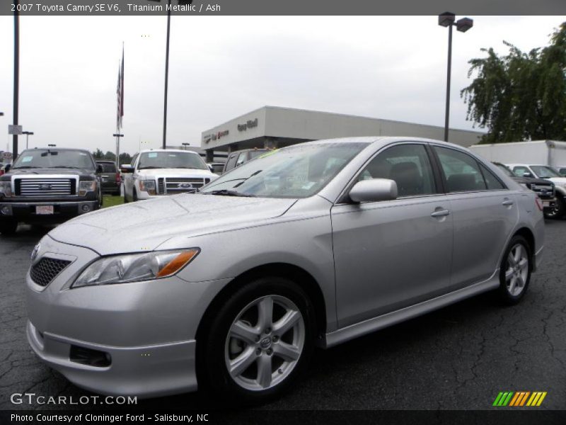 Titanium Metallic / Ash 2007 Toyota Camry SE V6