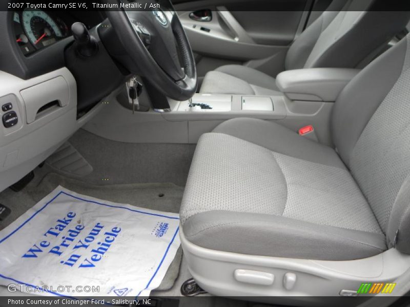 Titanium Metallic / Ash 2007 Toyota Camry SE V6