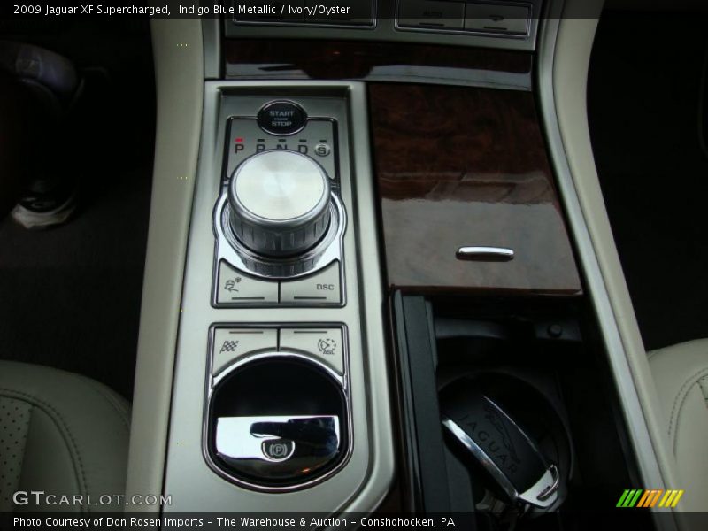Indigo Blue Metallic / Ivory/Oyster 2009 Jaguar XF Supercharged