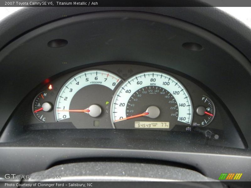 Titanium Metallic / Ash 2007 Toyota Camry SE V6