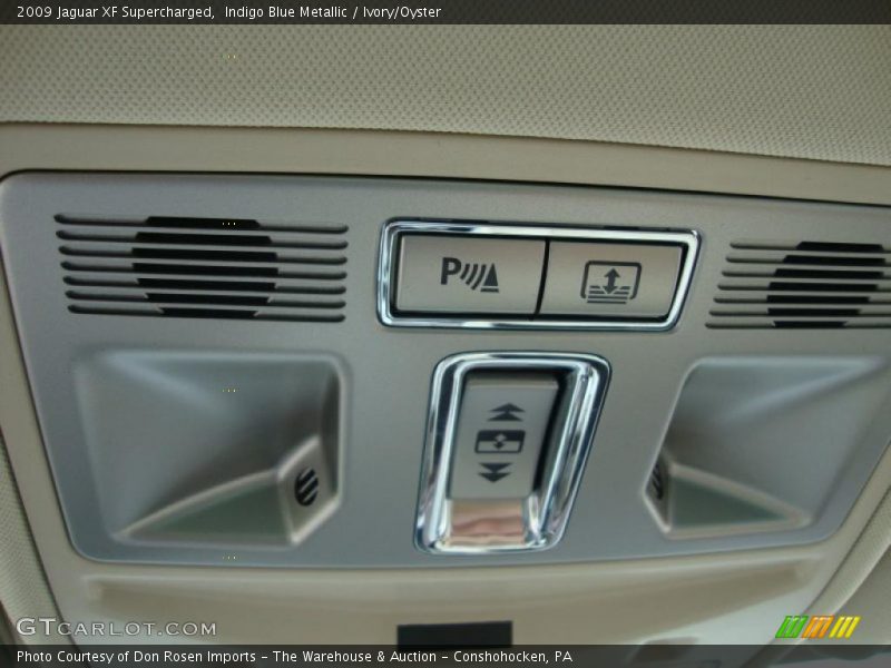 Indigo Blue Metallic / Ivory/Oyster 2009 Jaguar XF Supercharged