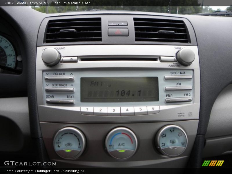 Titanium Metallic / Ash 2007 Toyota Camry SE V6