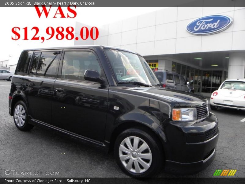 Black Cherry Pearl / Dark Charcoal 2005 Scion xB