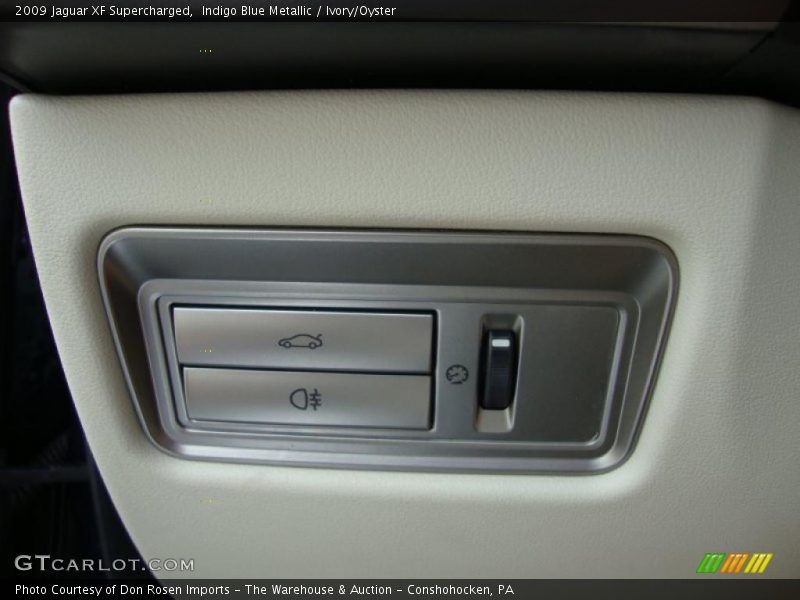 Indigo Blue Metallic / Ivory/Oyster 2009 Jaguar XF Supercharged