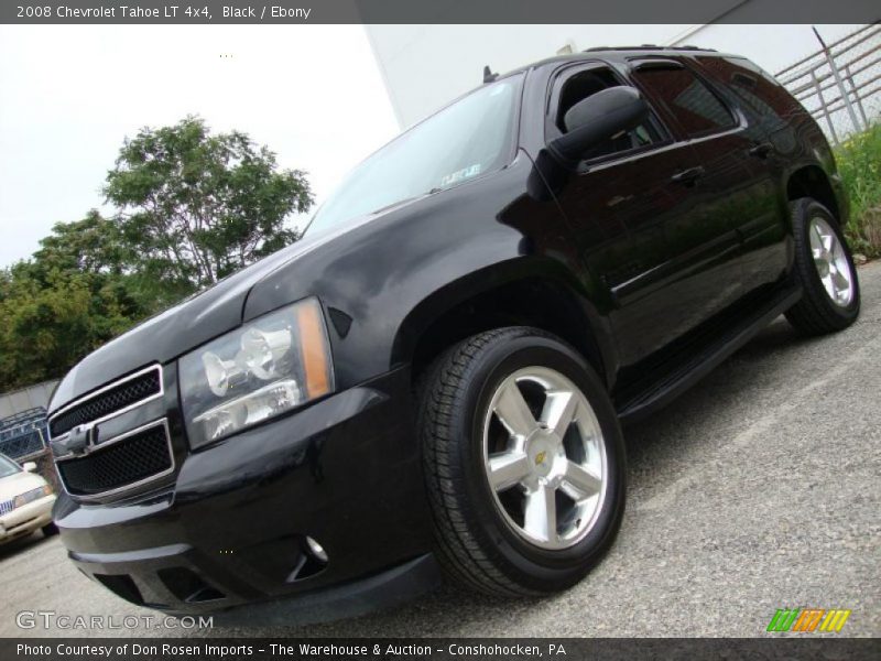 Black / Ebony 2008 Chevrolet Tahoe LT 4x4