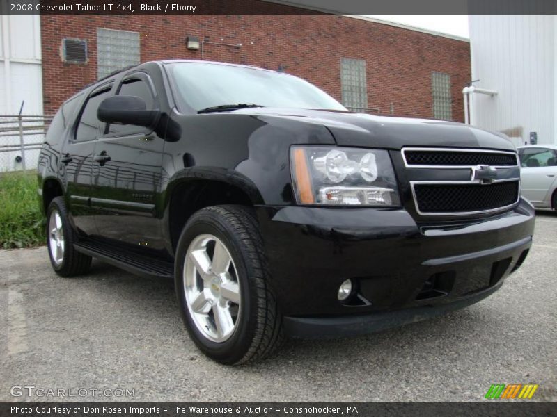 Black / Ebony 2008 Chevrolet Tahoe LT 4x4