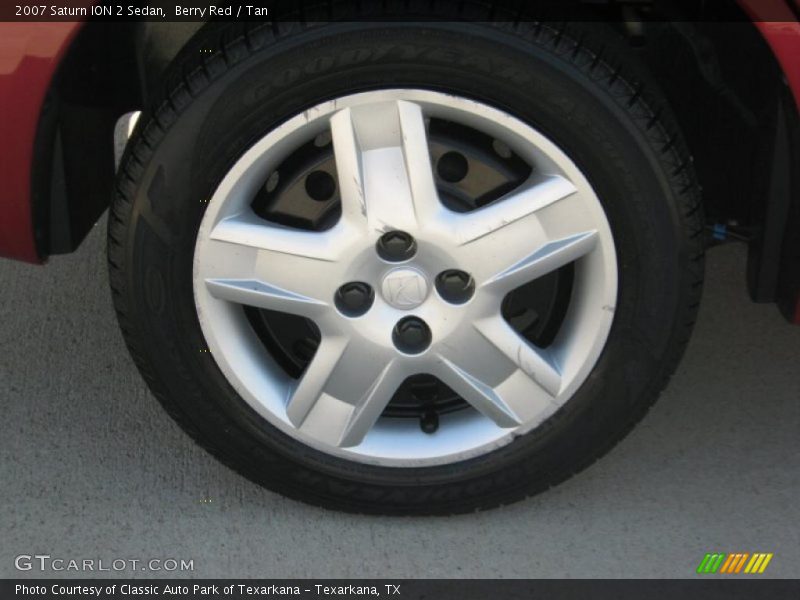Berry Red / Tan 2007 Saturn ION 2 Sedan