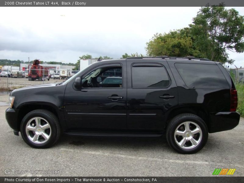 Black / Ebony 2008 Chevrolet Tahoe LT 4x4