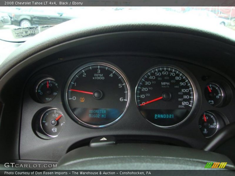 Black / Ebony 2008 Chevrolet Tahoe LT 4x4