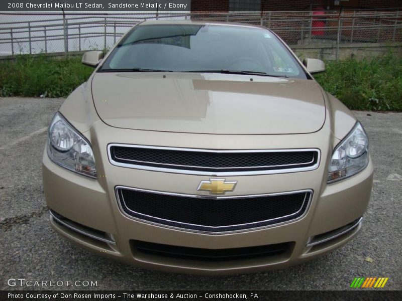 Sandstone Metallic / Ebony 2008 Chevrolet Malibu LT Sedan