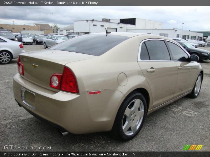 Sandstone Metallic / Ebony 2008 Chevrolet Malibu LT Sedan