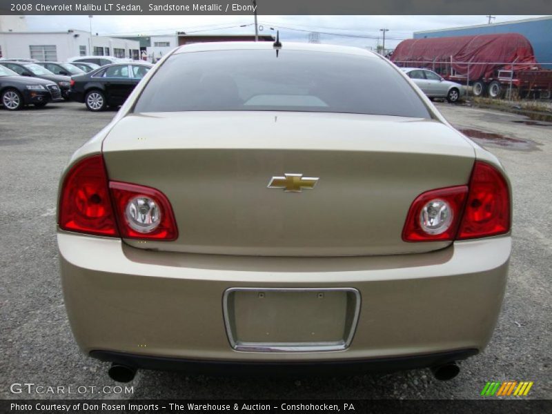 Sandstone Metallic / Ebony 2008 Chevrolet Malibu LT Sedan