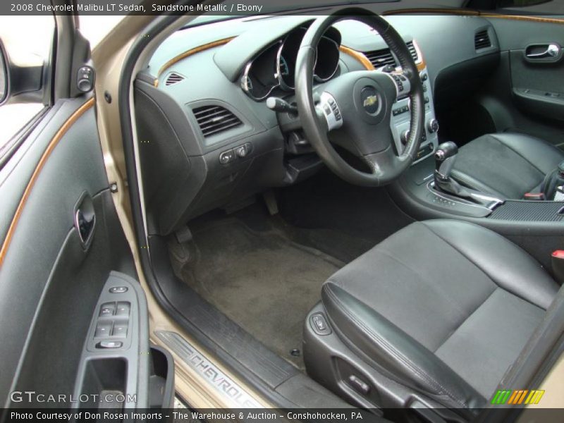 Sandstone Metallic / Ebony 2008 Chevrolet Malibu LT Sedan