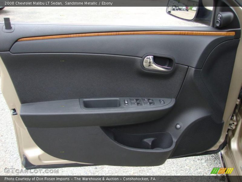 Sandstone Metallic / Ebony 2008 Chevrolet Malibu LT Sedan