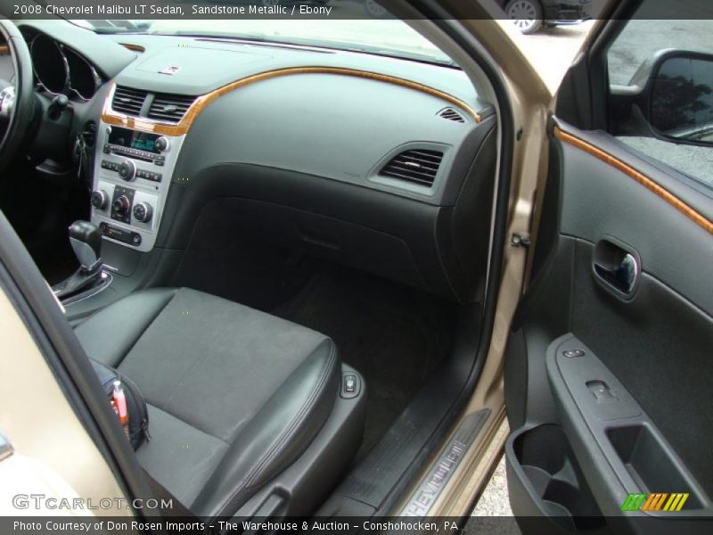 Sandstone Metallic / Ebony 2008 Chevrolet Malibu LT Sedan