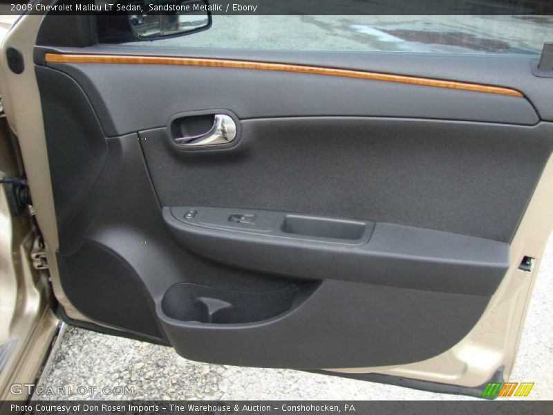 Sandstone Metallic / Ebony 2008 Chevrolet Malibu LT Sedan