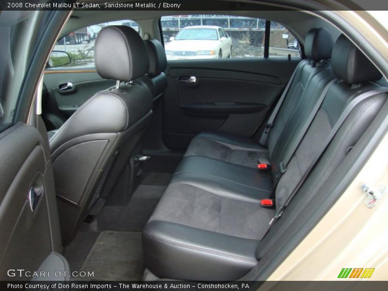 Sandstone Metallic / Ebony 2008 Chevrolet Malibu LT Sedan