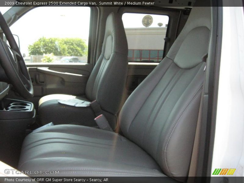 Summit White / Medium Pewter 2009 Chevrolet Express 2500 Extended Cargo Van