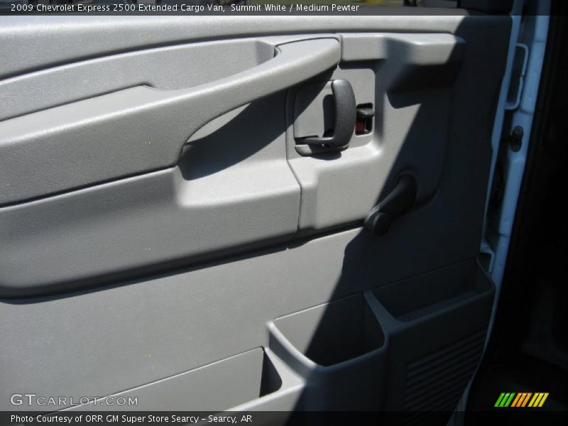 Summit White / Medium Pewter 2009 Chevrolet Express 2500 Extended Cargo Van