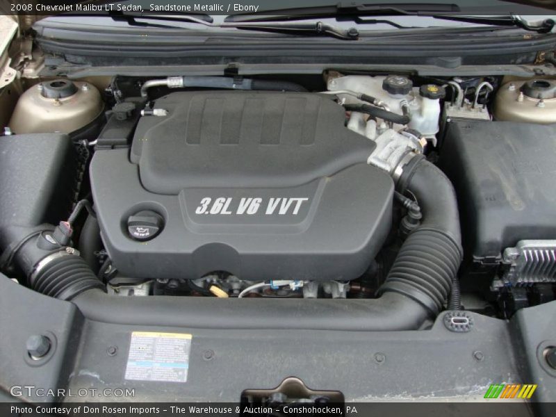 Sandstone Metallic / Ebony 2008 Chevrolet Malibu LT Sedan