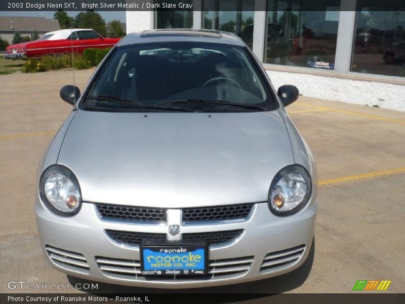 Bright Silver Metallic / Dark Slate Gray 2003 Dodge Neon SXT