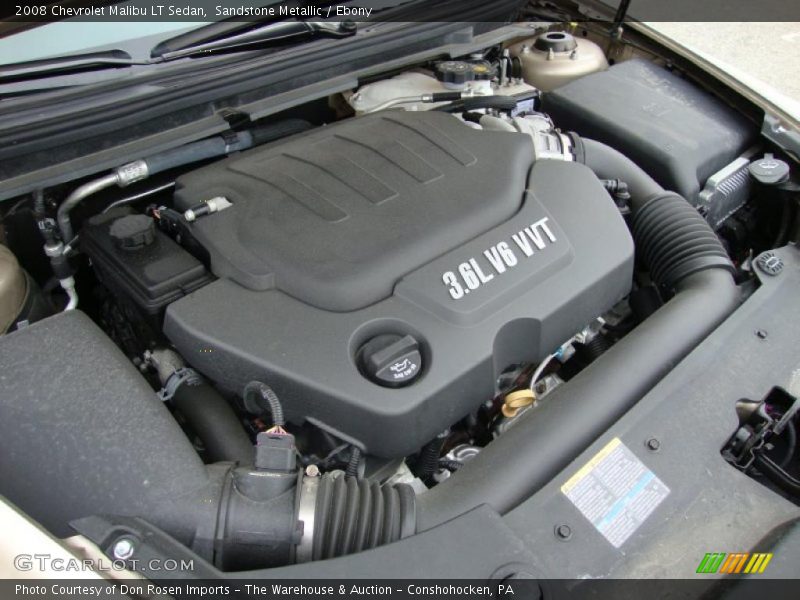Sandstone Metallic / Ebony 2008 Chevrolet Malibu LT Sedan