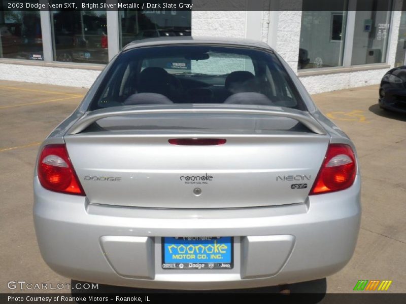 Bright Silver Metallic / Dark Slate Gray 2003 Dodge Neon SXT