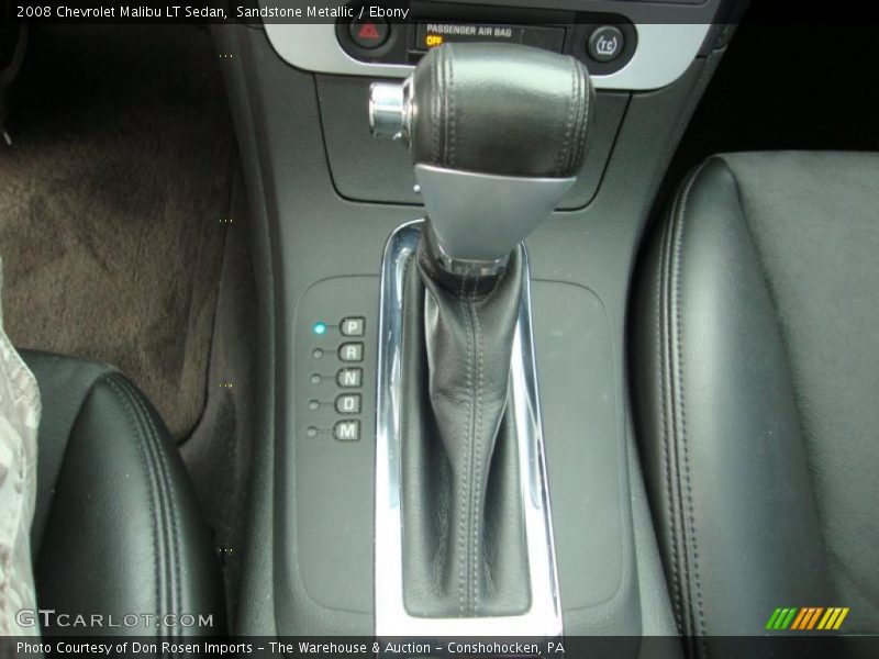 Sandstone Metallic / Ebony 2008 Chevrolet Malibu LT Sedan