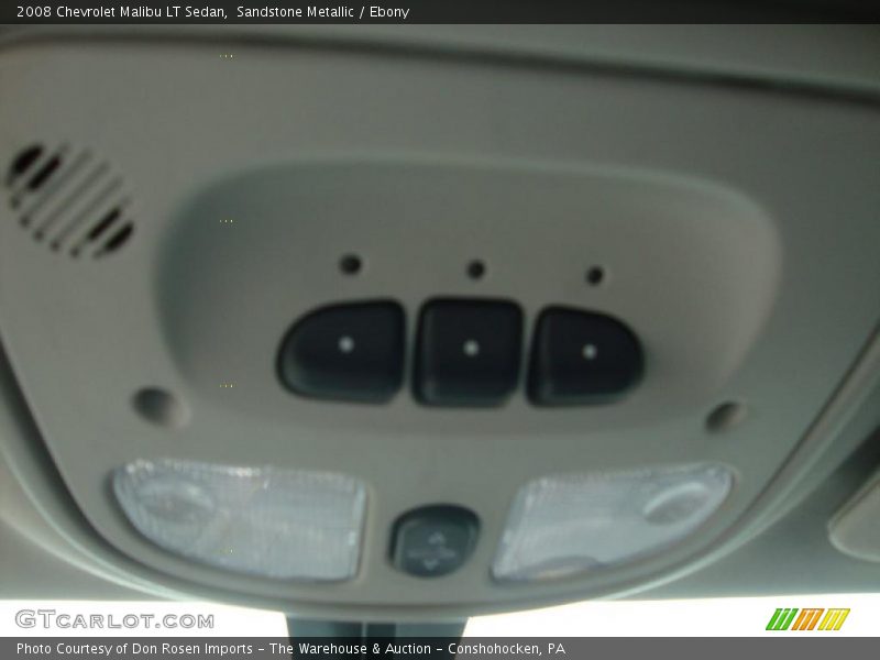 Sandstone Metallic / Ebony 2008 Chevrolet Malibu LT Sedan